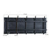Kapstok Brix Kapstok Mangohout Zwart 70 cm 70x12.5x29 cm-Kapstokken-Livingfurn