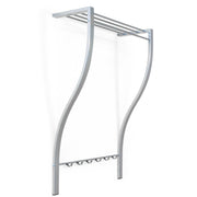 Kapstok CARVE 1 Nikkel 75x29x113cm Spinder Design-Kapstokken-Spinder