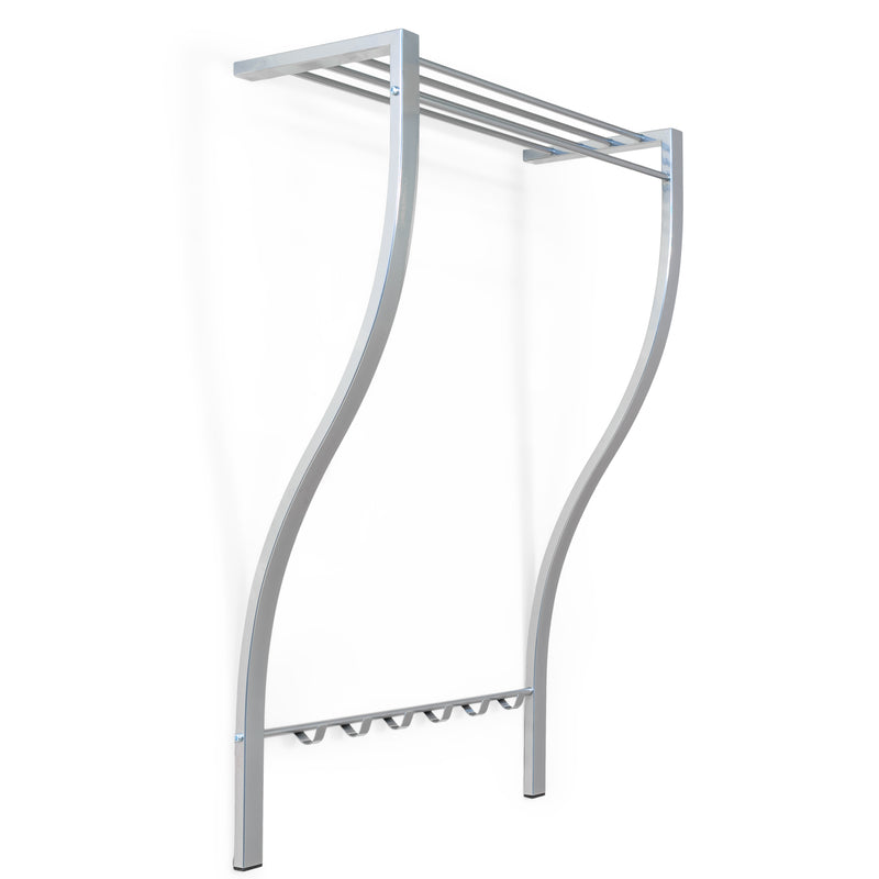 Kapstok CARVE 1 Nikkel 75x29x113cm Spinder Design-Kapstokken-Spinder