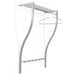 Kapstok CARVE 1 Nikkel 75x29x113cm Spinder Design-Kapstokken-Spinder