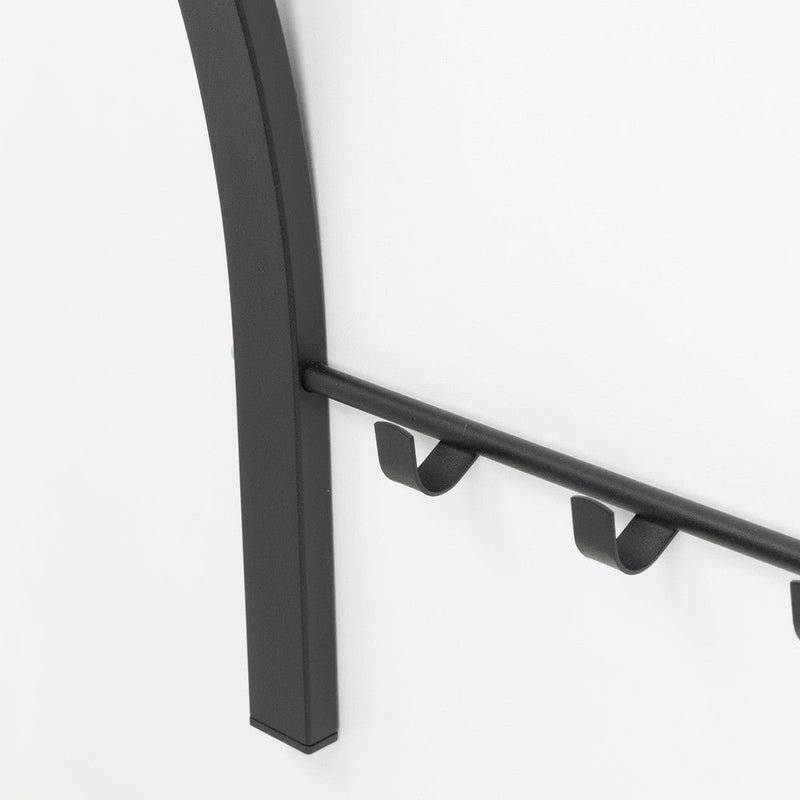 Kapstok CARVE 1 Zwart 75x29x113cm Spinder Design-Kapstokken-Spinder