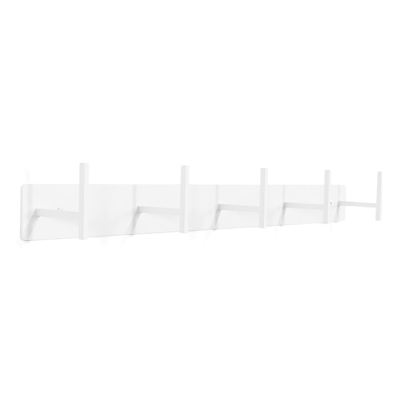 Kapstok CHAPMAN 5 Wit 64x8.5x8.5cm Spinder Design-Kapstokken-Spinder