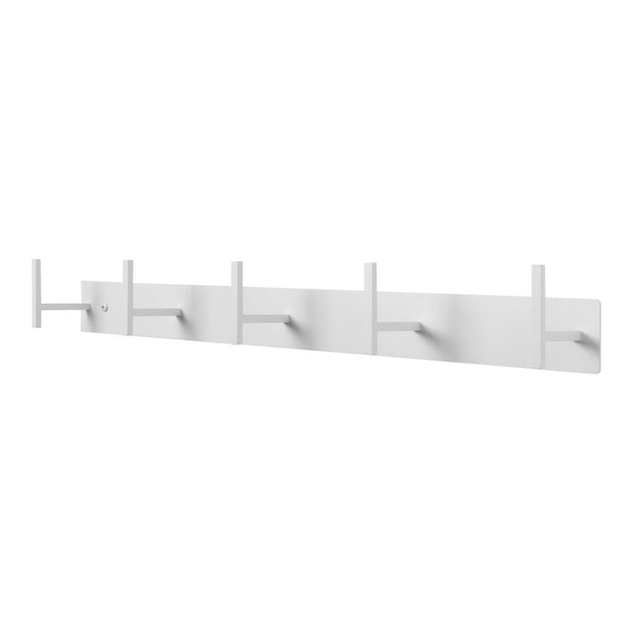 Kapstok CHAPMAN 5 Wit 64x8.5x8.5cm Spinder Design-Kapstokken-Spinder