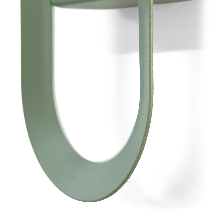 Kapstok COUCOU Dusty Green 10x4.4x15.3cm Spinder Design-Kapstokken-Spinder