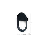 Kapstok COUCOU Zwart 10x4.4x15.3cm Spinder Design-Kapstokken-Spinder