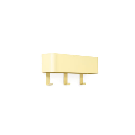 Kapstok DAX PLAY 3 Butter Yellow 27x7.5x12cm Spinder Design-Kapstokken-Spinder