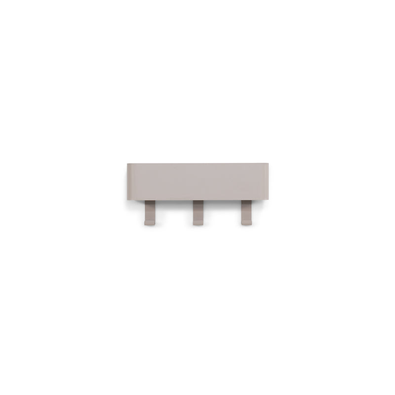 Kapstok DAX PLAY 3 Silky Taupe 27x7.5x12cm Spinder Design-Kapstokken-Spinder