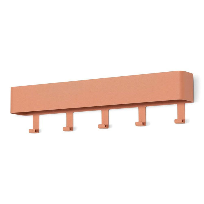 Kapstok DAX PLAY 5 Clay Terra 52x7.5x12cm Spinder Design-Kapstokken-Spinder