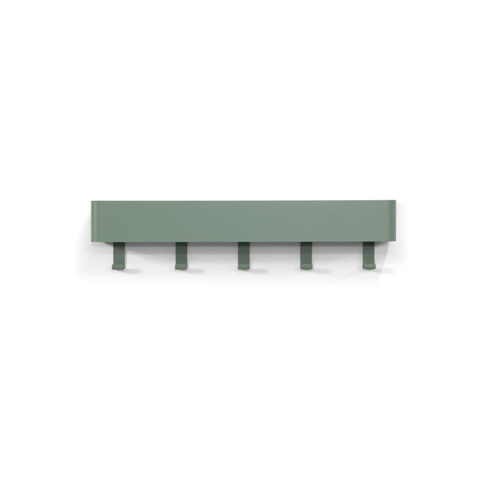 Kapstok DAX PLAY 5 Dusty Green 52x7.5x12cm Spinder Design-Kapstokken-Spinder
