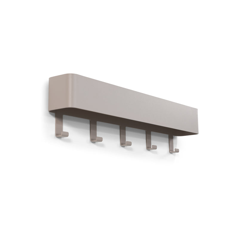 Kapstok DAX PLAY 5 Silky Taupe 52x7.5x12cm Spinder Design-Kapstokken-Spinder