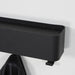 Kapstok DAX PLAY 5 Zwart 52x7.5x12cm Spinder Design-Kapstokken-Spinder