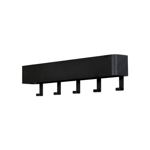 Kapstok DAX PLAY 5 Zwart 52x7.5x12cm Spinder Design-Kapstokken-Spinder