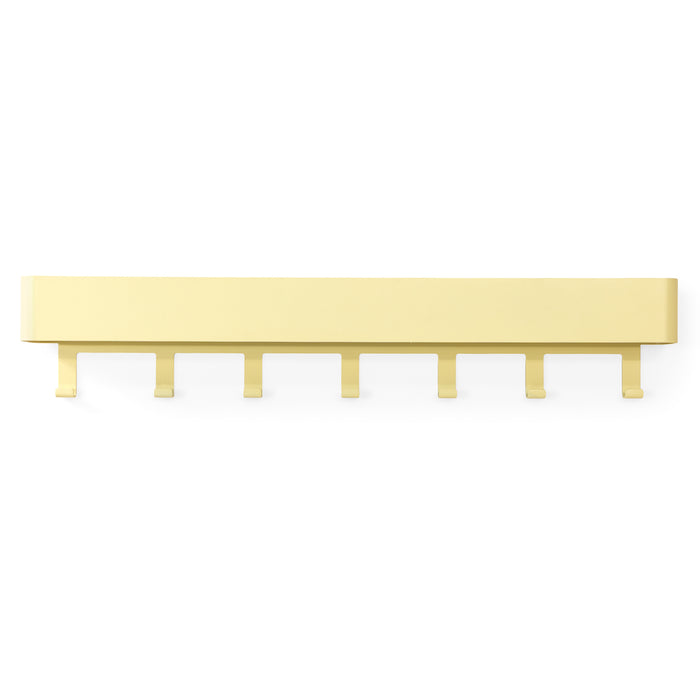 Kapstok DAX PLAY 7 Butter Yellow 72x7.5x12cm Spinder Design-Kapstokken-Spinder