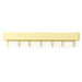 Kapstok DAX PLAY 7 Butter Yellow 72x7.5x12cm Spinder Design-Kapstokken-Spinder