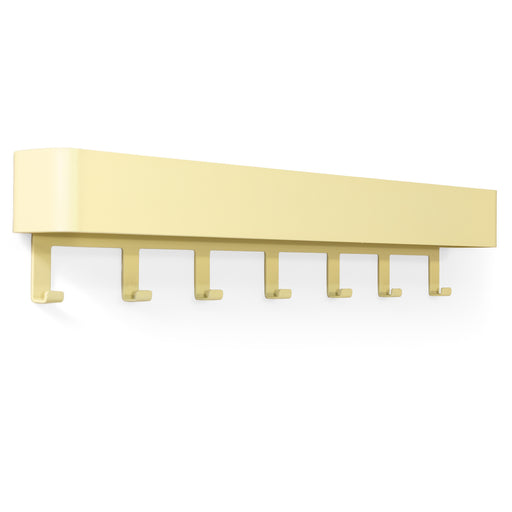 Kapstok DAX PLAY 7 Butter Yellow 72x7.5x12cm Spinder Design-Kapstokken-Spinder