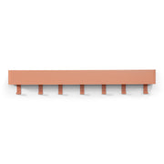 Kapstok DAX PLAY 7 Clay Terra 72x7.5x12cm Spinder Design-Kapstokken-Spinder