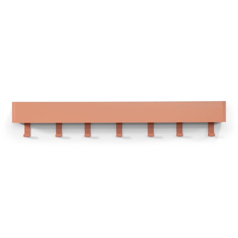 Kapstok DAX PLAY 7 Clay Terra 72x7.5x12cm Spinder Design-Kapstokken-Spinder