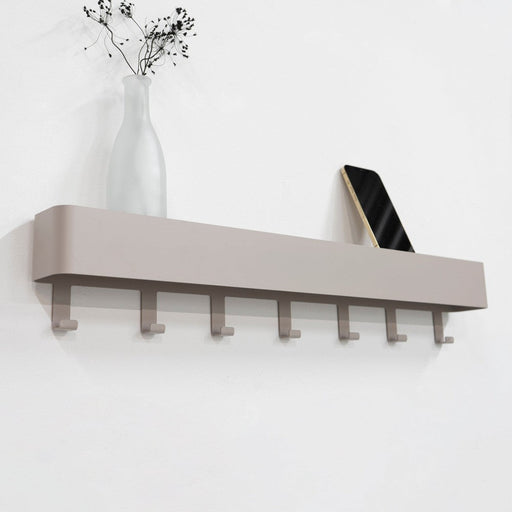 Kapstok DAX PLAY 7 Silky Taupe 72x7.5x12cm Spinder Design-Kapstokken-Spinder