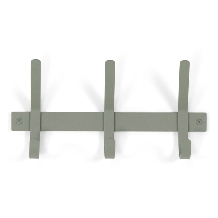 Kapstok DEXTER 3 Dusty Green 40x8.2x21cm Spinder Design-Kapstokken-Spinder
