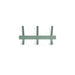 Kapstok DEXTER 3 Dusty Green 40x8.2x21cm Spinder Design-Kapstokken-Spinder