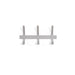 Kapstok DEXTER 3 Silky Taupe 40x8.2x21cm Spinder Design-Kapstokken-Spinder
