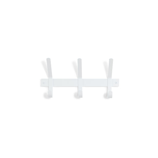 Kapstok DEXTER 3 Wit 40x8.2x21cm Spinder Design-Kapstokken-Spinder