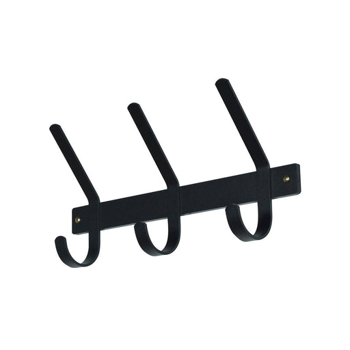 Kapstok DEXTER 3 Zwart 40x8.2x21cm Spinder Design-Kapstokken-Spinder
