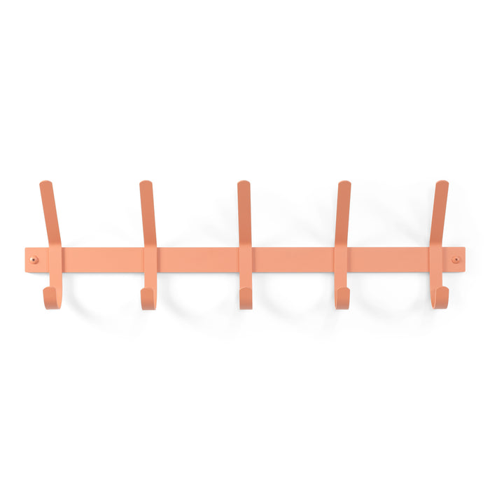 Kapstok DEXTER 5 Clay Terra 70x8.2x21cm Spinder Design-Kapstokken-Spinder