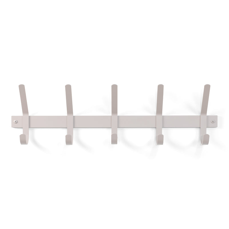 Kapstok DEXTER 5 Silky Taupe 70x8.2x21cm Spinder Design-Kapstokken-Spinder