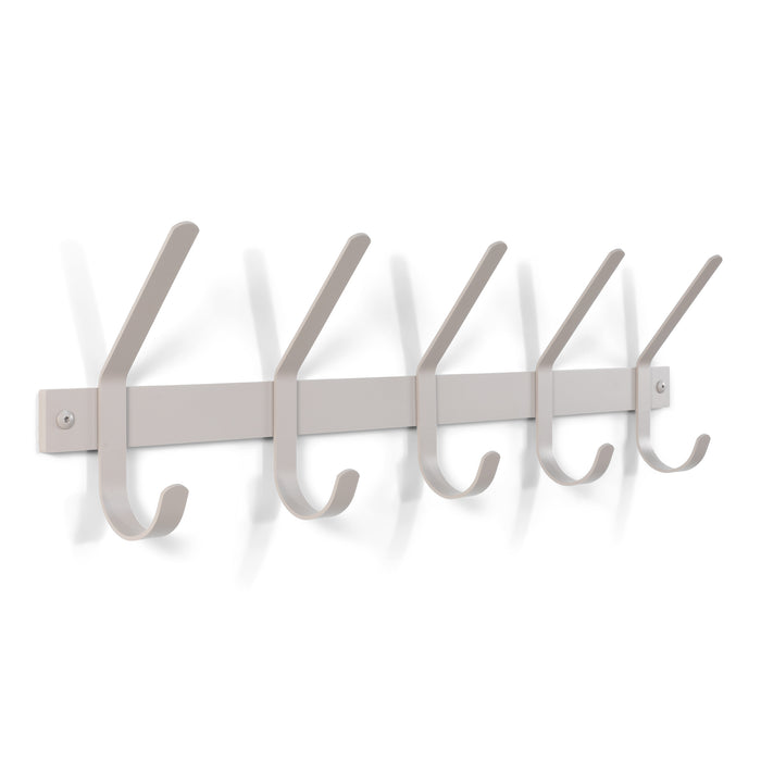 Kapstok DEXTER 5 Silky Taupe 70x8.2x21cm Spinder Design-Kapstokken-Spinder