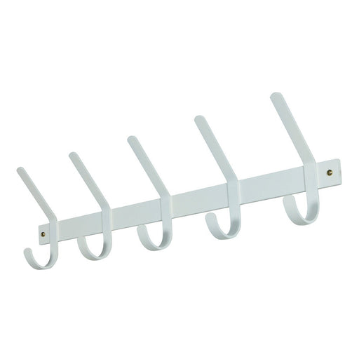 Kapstok DEXTER 5 Wit 70x8.2x21cm Spinder Design-Kapstokken-Spinder