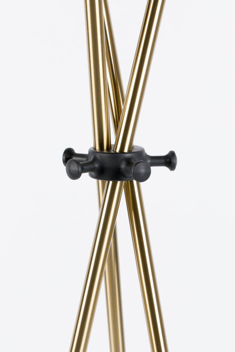 Kapstok Darwin Brass Metaal Goud 51x44 cm-Kapstokken-Creating Home