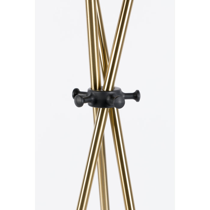 Kapstok Darwin Brass Metaal Goud 51x44 cm-Kapstokken-Creating Home