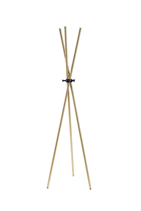 Kapstok Darwin Brass Metaal Goud 51x44 cm-Kapstokken-Creating Home