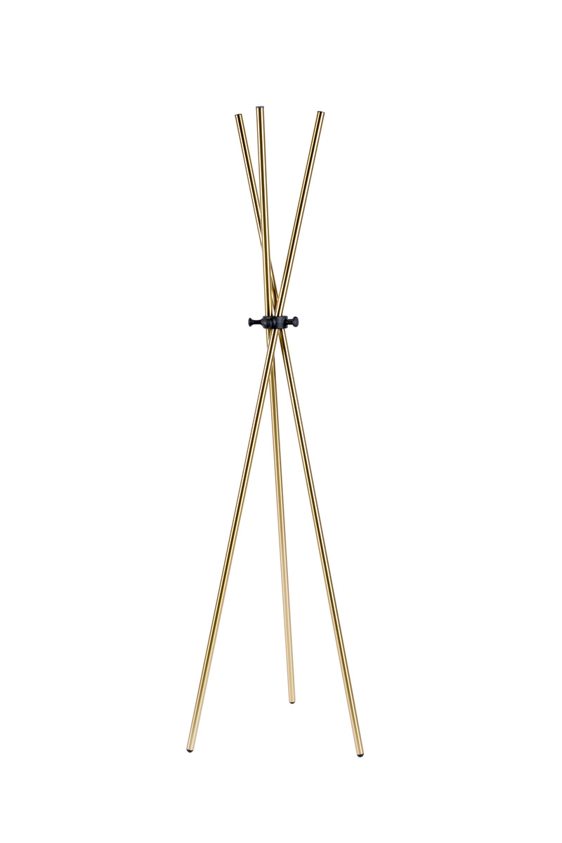 Kapstok Darwin Brass Metaal Goud 51x44 cm-Kapstokken-Creating Home