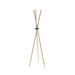 Kapstok Darwin Brass Metaal Goud 51x44 cm-Kapstokken-Creating Home