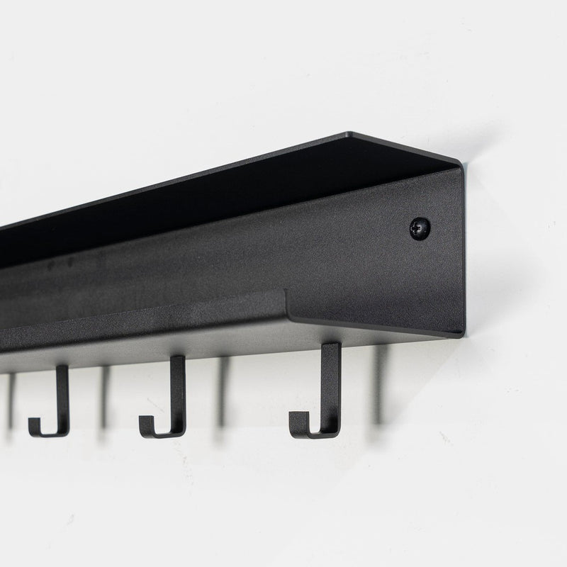 Kapstok EASY Zwart 50x10x11cm Spinder Design-Kapstokken-Spinder