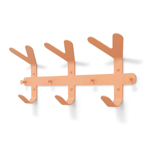 Kapstok FRONDO Clay Terra 66x8.5x37.5cm Spinder Design-Kapstokken-Spinder