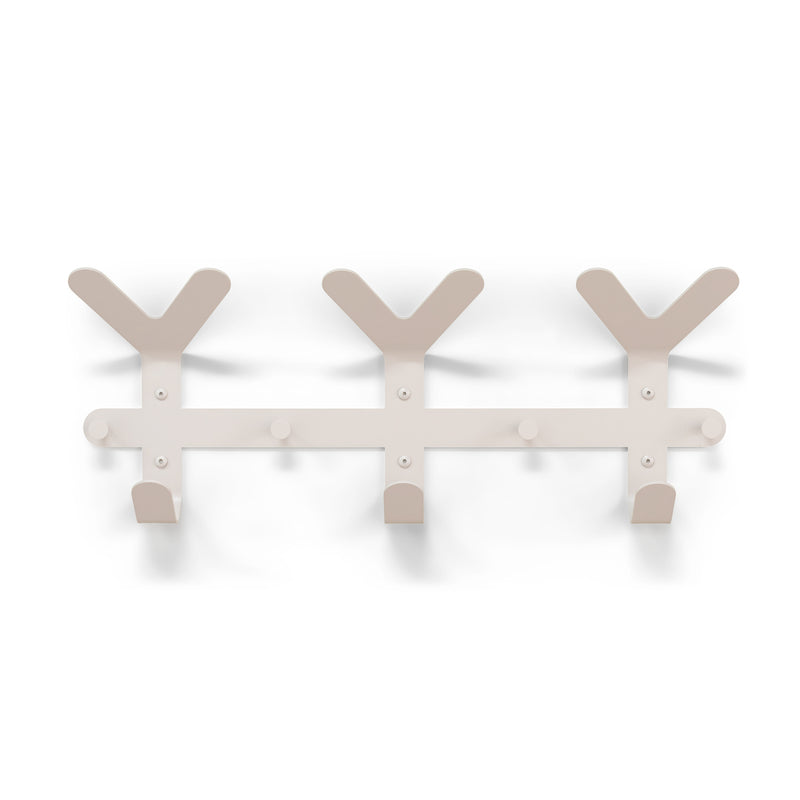 Kapstok FRONDO Silky Taupe 66x8.5x37.5cm Spinder Design-Kapstokken-Spinder