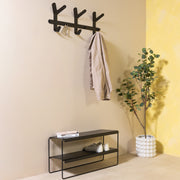 Kapstok FRONDO Zwart 66x8.5x37.5cm Spinder Design-Kapstokken-Spinder