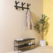 Kapstok FRONDO Zwart 66x8.5x37.5cm Spinder Design-Kapstokken-Spinder