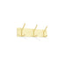 Kapstok FUSION 3 Butter Yellow 40x1.6x12cm Spinder Design-Kapstokken-Spinder