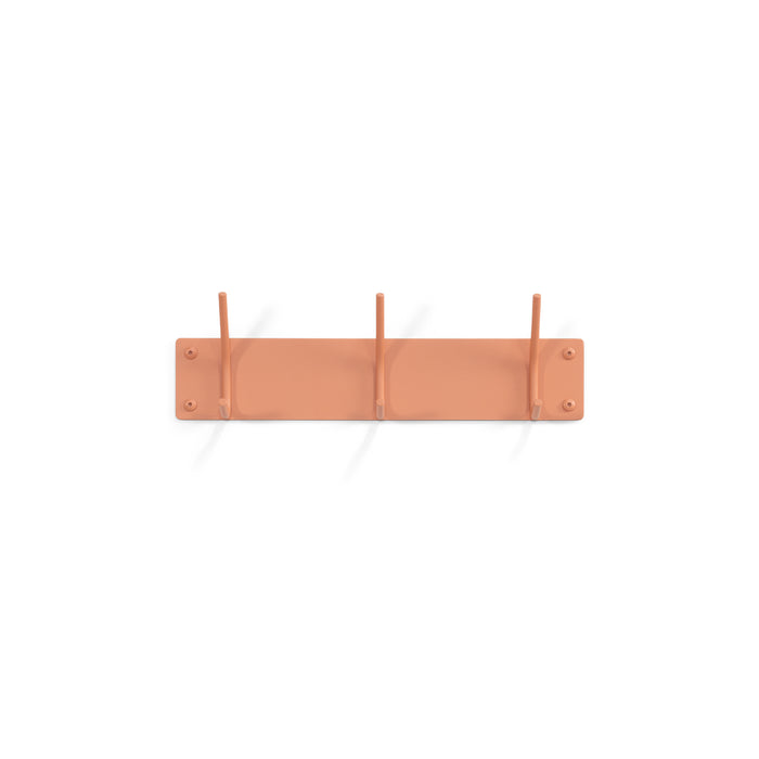 Kapstok FUSION 3 Clay Terra 40x6x12cm Spinder Design-Kapstokken-Spinder