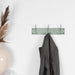 Kapstok FUSION 3 Dusty Green 40x1.6x12cm Spinder Design-Kapstokken-Spinder