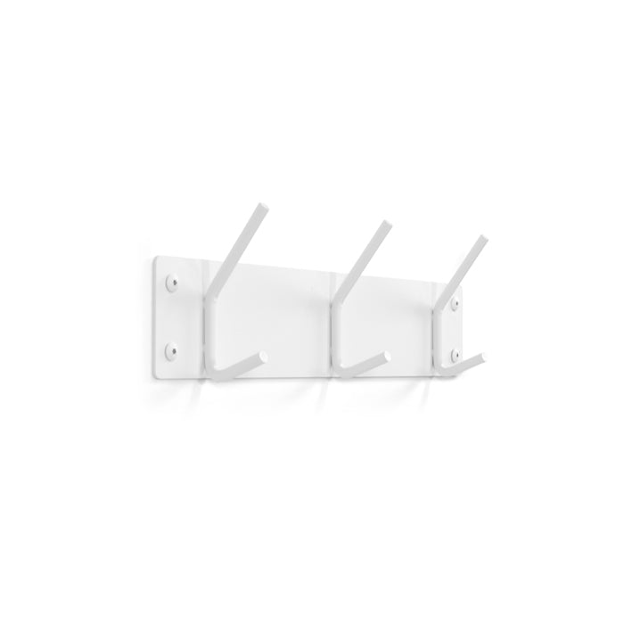 Kapstok FUSION 3 Wit 40x1.6x12cm Spinder Design-Kapstokken-Spinder