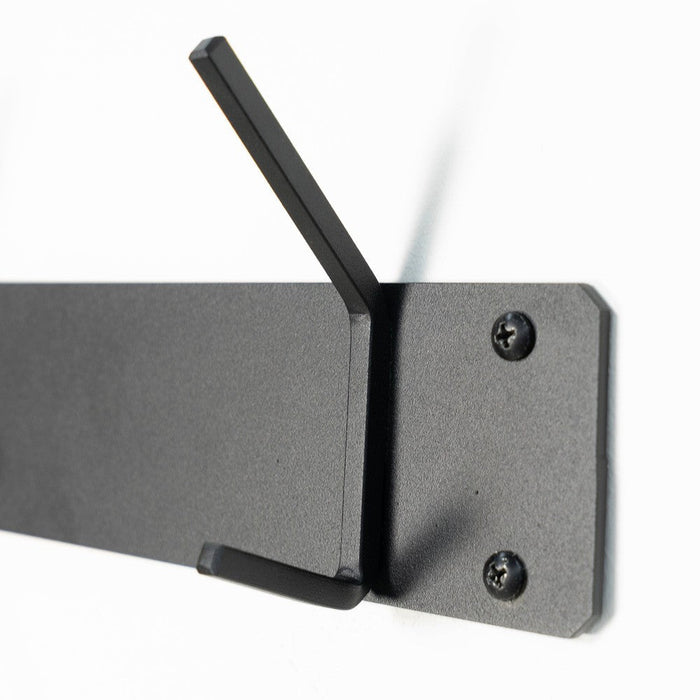 Kapstok FUSION 3 Zwart 40x1.6x12cm Spinder Design-Kapstokken-Spinder