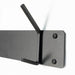 Kapstok FUSION 3 Zwart 40x1.6x12cm Spinder Design-Kapstokken-Spinder