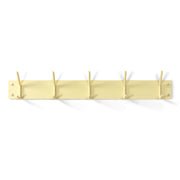 Kapstok FUSION 5 Butter Yellow 70x6x12cm Spinder Design-Kapstokken-Spinder