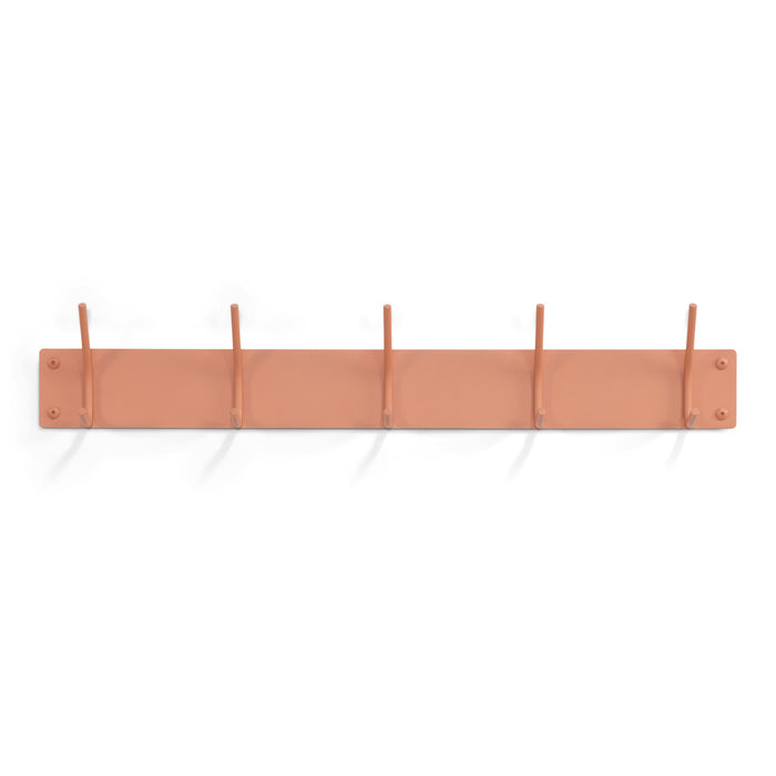 Kapstok FUSION 5 Clay Terra 70x6x12cm Spinder Design-Kapstokken-Spinder
