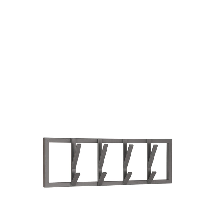 Kapstok Frame Burned Steel Metaal M 70x9x22 cm-Kapstokken-LABEL51